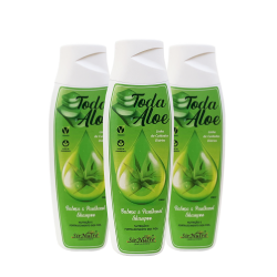 Shampoo TODA ALOE ( babosa)  kit  com 3 unidades