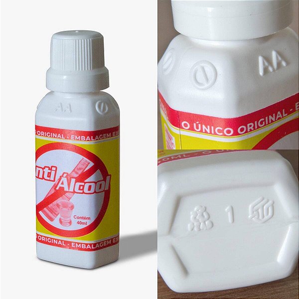 Antiálcool - Natural  Combate alcoolismo 40 ml