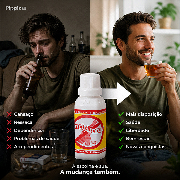 Antiálcool - Natural Combate alcoolismo 40 ml