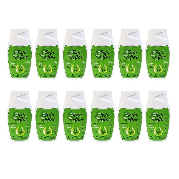 Sabonete TODA ALOE liquido - Caixa  com 12 unidades