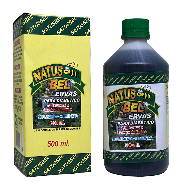 Natus Bel Ervas para diabéticos - Frasco com 500 ml
