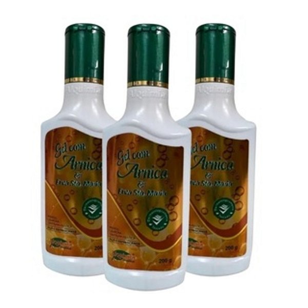 Arnica com erva santa Maria - Caixa com !2 unidades
