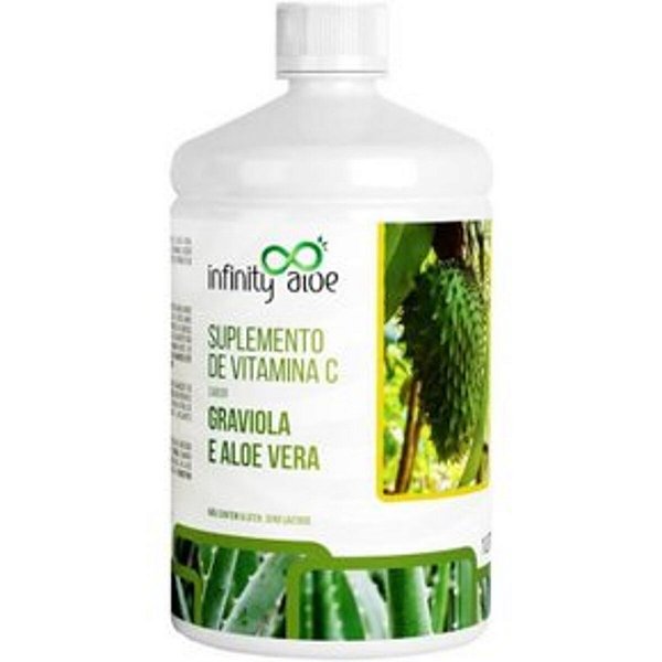 GEL DE ALOE VERA COM GRAVIOLA 1 LITRO