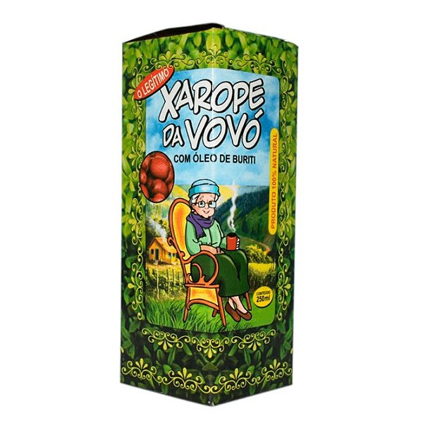 Xarope da Vovó com  óleo de  buriti 250 ml