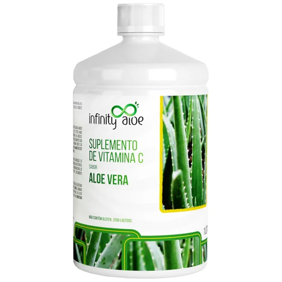 Bebidas Infinity Aloe -Suco de Aloe Vera e Vitamina C 1 litro