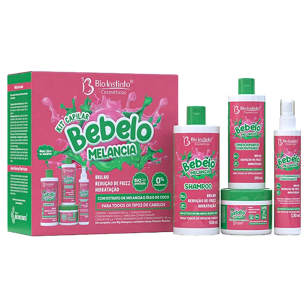 Kit Bebelo Melancia Bio Instinto 4 produtos