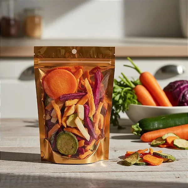 Chips Desidratados De Legumes 100g Mix Vegetais