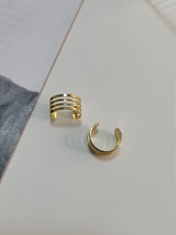 Piercing Fake Quatro Linhas Liso