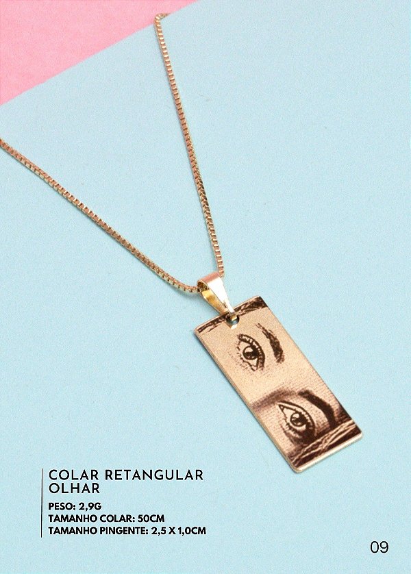 Colar Olhar Personalizado