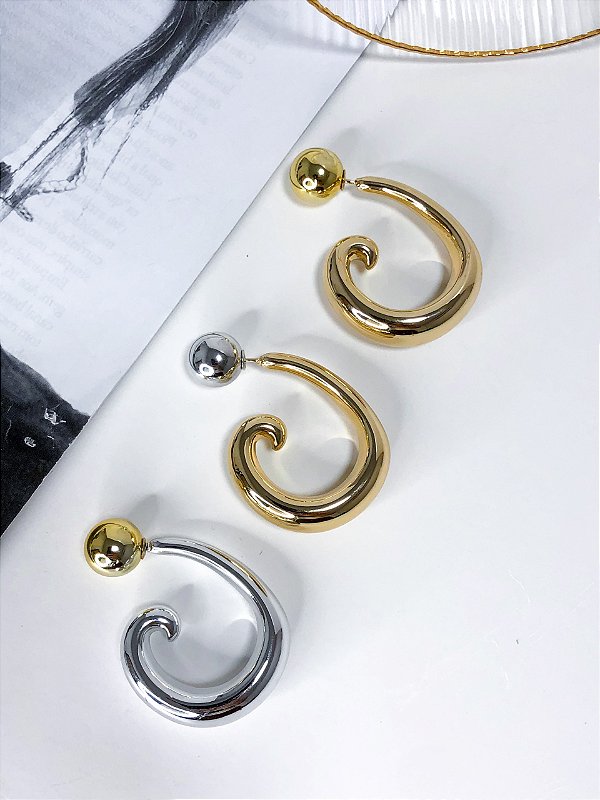 Brinco Argola Orgânica