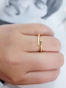 Anel Regulável Minimalista