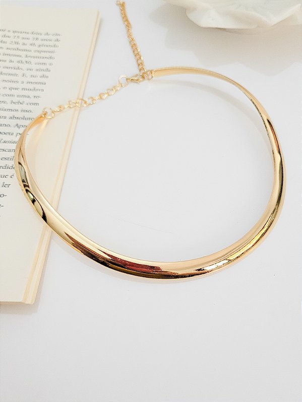 Choker Aro Rígido com Fecho