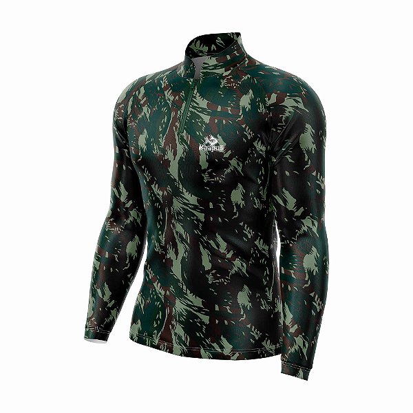 Camisa - Camiseta - Camuflada KFCAMOVERDE