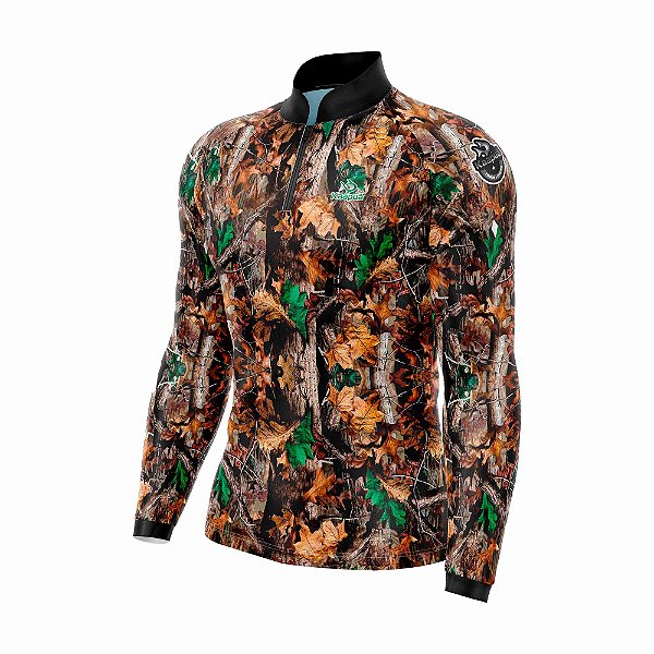 Camisa - Camiseta - Camuflada KFCAMOFOLHA