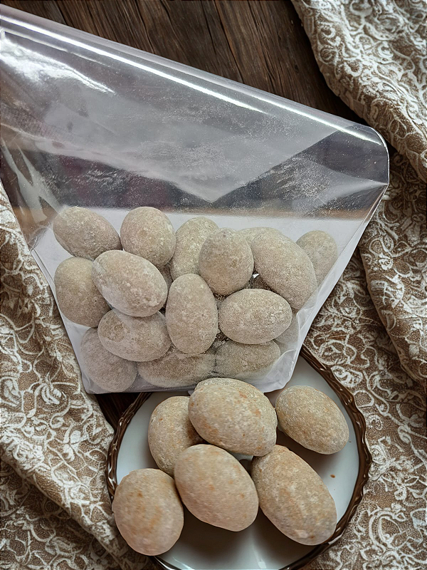 Drageado de Amendoas com Chocolate 53% e Chocolate Branco 125g- Vegano e sem Sem Gluten