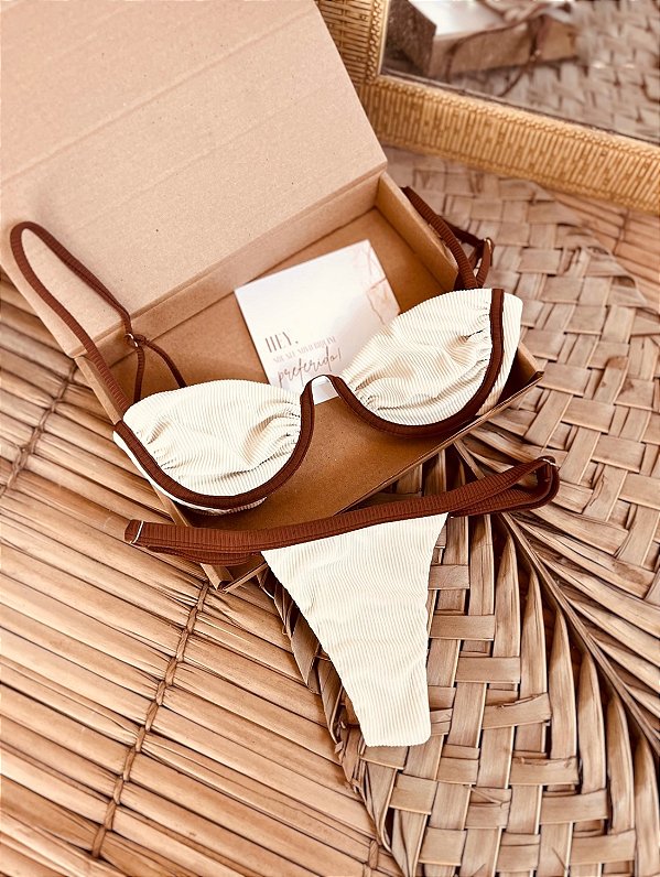 Biquíni Trancoso Off/Café