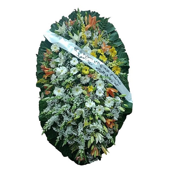 U - Coroa de Flores para Velório - Memorial