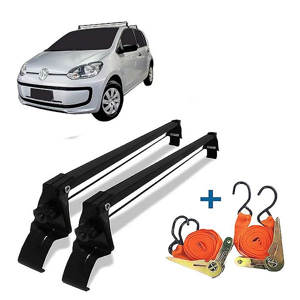 Rack de Teto Vhip Volkswagen Up 4 Portas + 2 Cintas Catraca
