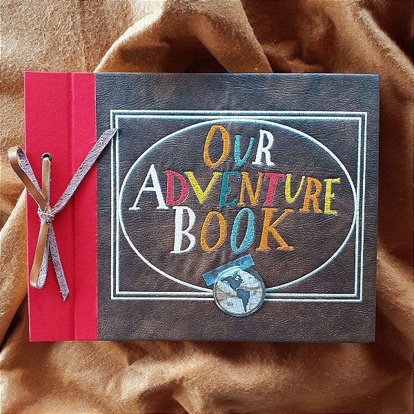 OUR ADVENTURE BOOK BODOQUE - álbum  de fotos artesanal personalizado