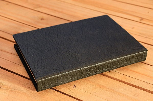 Caderno capa dura preto Bodoque