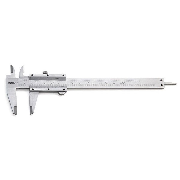 Paquímetro Universal Aço Carbono 0.05mm/1/128" cod 500.150