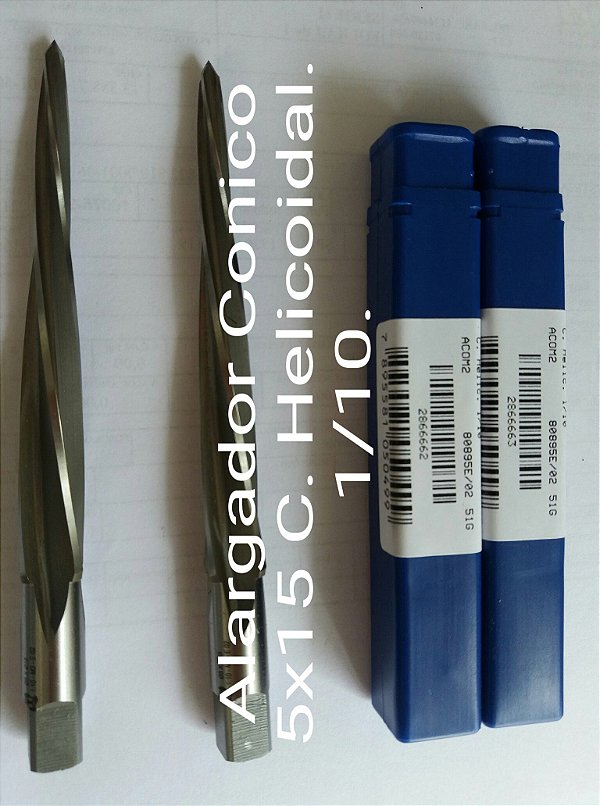 Alargador cônico 5 x 15 C.Helicoidal