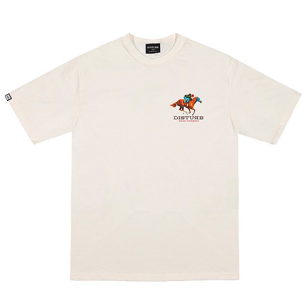 Camiseta Disturb - Legendary Horse Tee in White