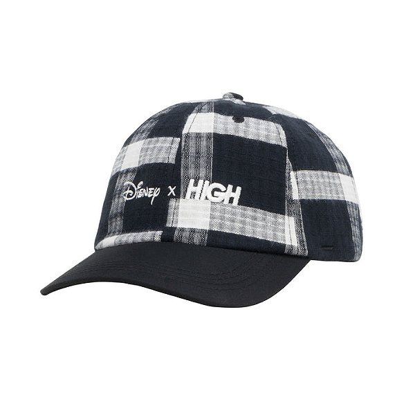 Boné High "Plaid Polo Disney" Preto