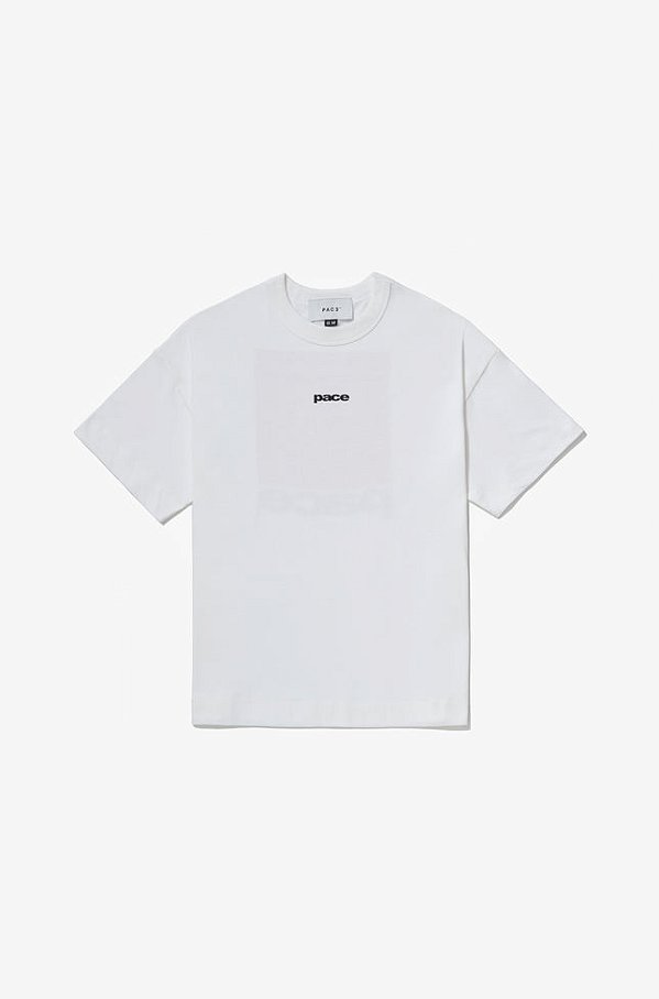 Camiseta Pace - Chladni Oversized Tee Off White