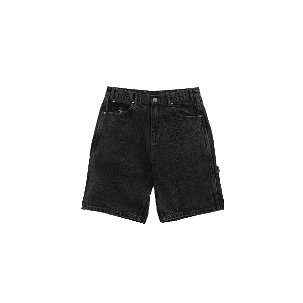Shorts Sufgang - Shorts Jeans Sufgang Carpenter Joker $ Preto