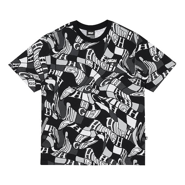 Camiseta High Company -  High Tee Warped Preta