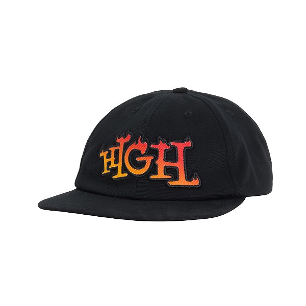 Boné High Company - High 6 Panel Think Preto