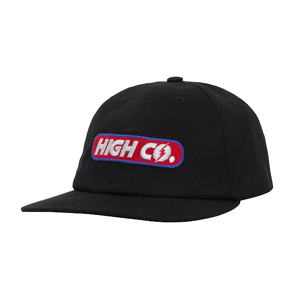 Boné High Company - High 6 Panel Battery Preto