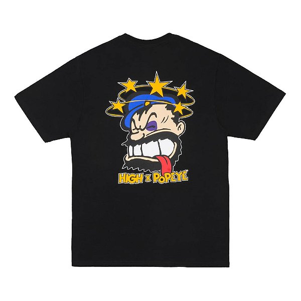 Camiseta High Company x Popeye - Tee Brutus Preta