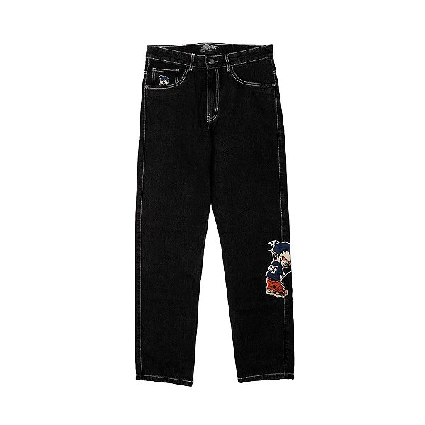 Calça Jeans Sufgang - Jeans Kidz Preta