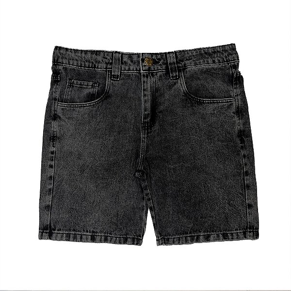 Shorts Jeans Toth Brand - Shorts Jeans Marmorizado Reto