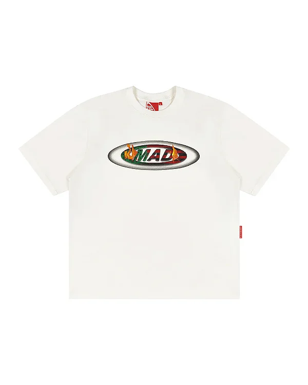 Camiseta Mad Enlatados - Camiseta Mad Logo 125 Branca