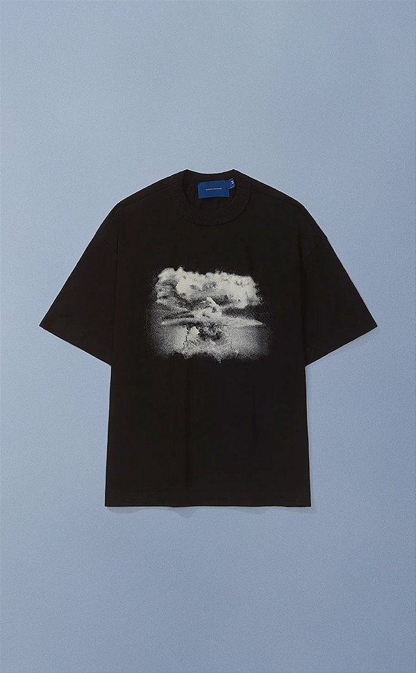 Camiseta Quadro Creations - 24 de Outubro Boxy Preta