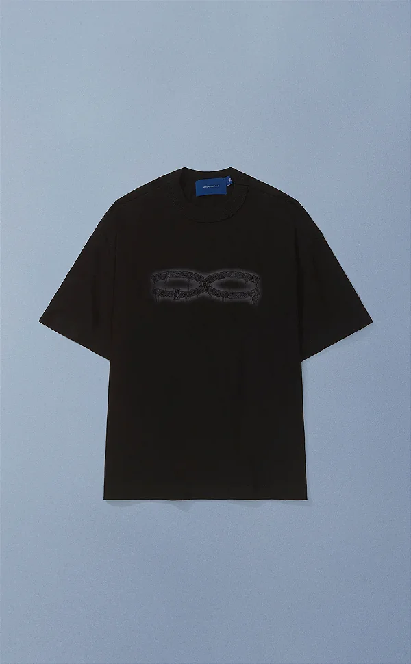 Camiseta Quadro Creations - Arqueólogos Boxy Preto