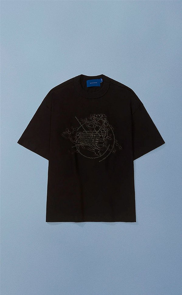 Camiseta Quadro Creations - Transmutação Boxy Preto