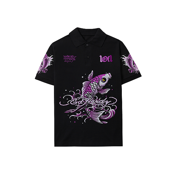 Polo Exclusiviist 1OF1 - 1of1 Ed Hardy “Upstream Flow” Tee