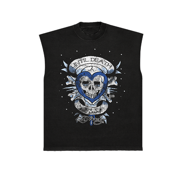 Regata "Until Death" Ed Hardy x Matuê Preta