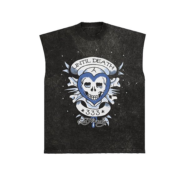 Regata "Until Death" Ed Hardy x Matuê Estonada