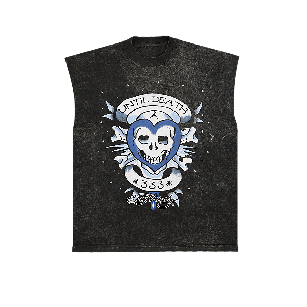 Regata "Until Death" Ed Hardy x Matuê Estonada