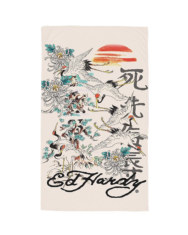 Ed Hardy - Canga Off White "Gaivotas"