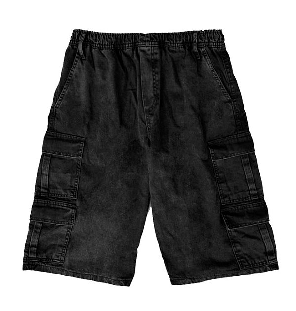 Bermuda Jeans Cargo Toth Brand - Jorts Marmorizado 4 bolsos cargo