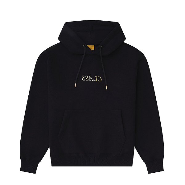 Blusa Class - Moletom Classic Hoodie "Class Inverso" Preto