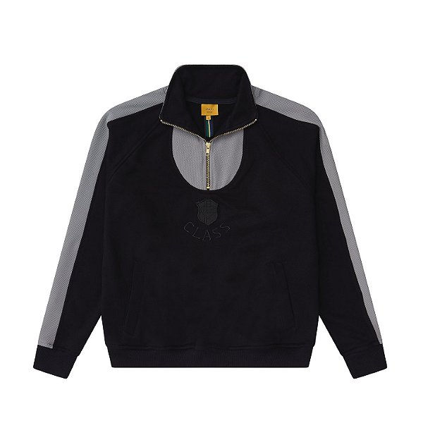 Blusa Class - Sweatshirt Class Paladio "Brasil" Preto/Cinza