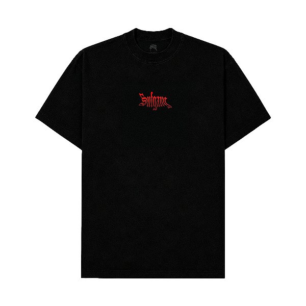 Camiseta Sufgang - Tee Sufgang Red Gradient Preta