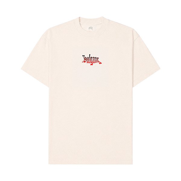 Camiseta Sufgang - Tee Sufgang Red Gradient Branca
